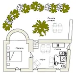 Сasa de vacaciones Le Jardin Chuchotant Pereyrols